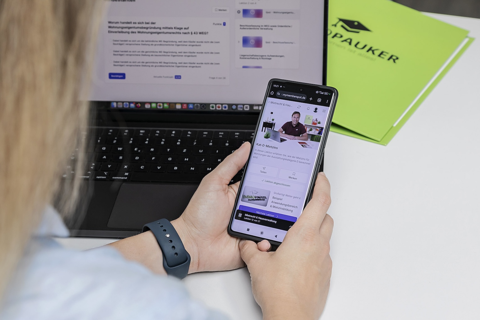 ImmoPauker lern und quiz app